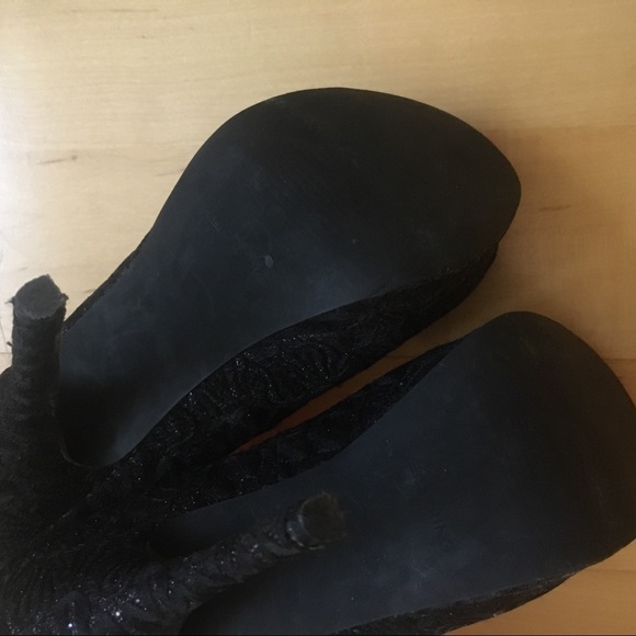 Call it Spring Glittery platform stilettos size 9 - Picture 5 of 5